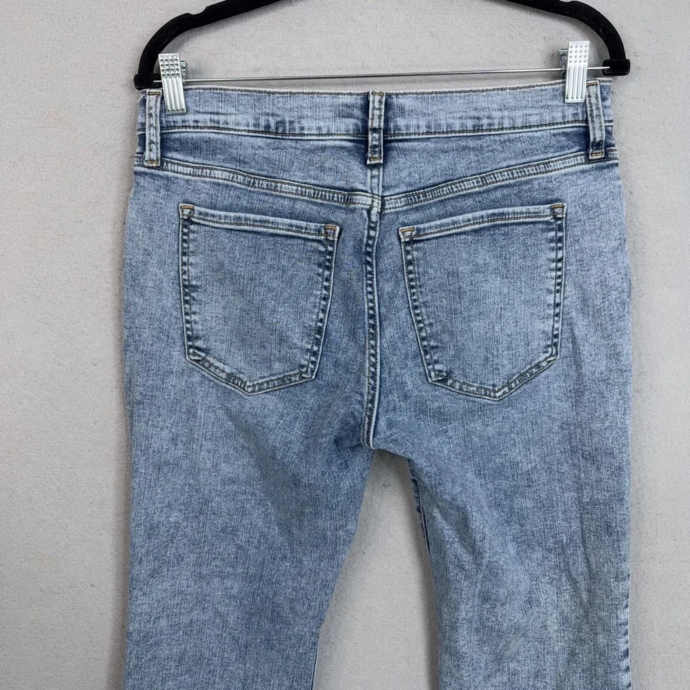 Banana Republic Jeans Womens 30/10 Light Blue Bootcut Denim Stretch Casual - Picture 7 of 15